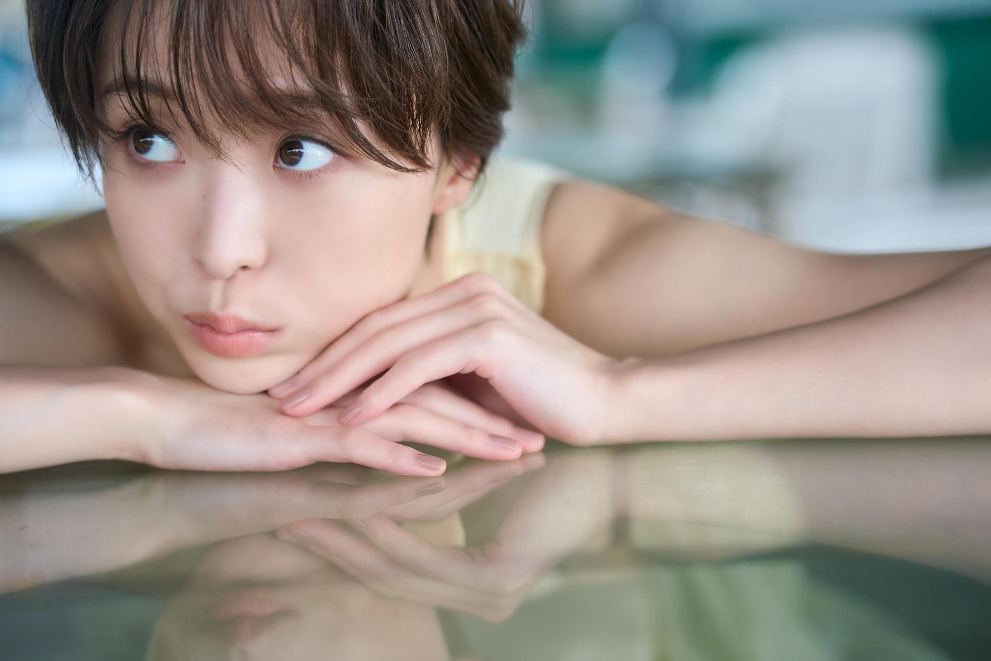 渡邊渚＞元フジテレビアナの初写真集 初水着、ランジェリー