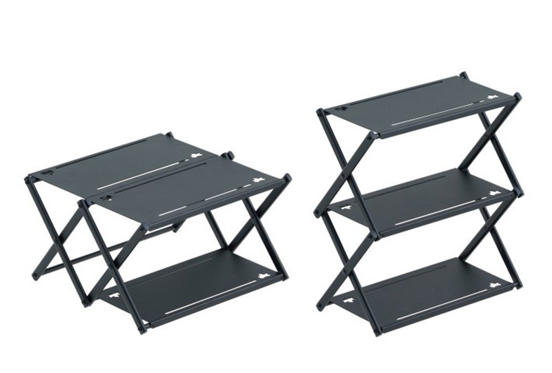 １着でも送料無料 ラックとテーブルの2WAY仕様でさらにコンパクト！ 「アイアン Table Chair Hammock