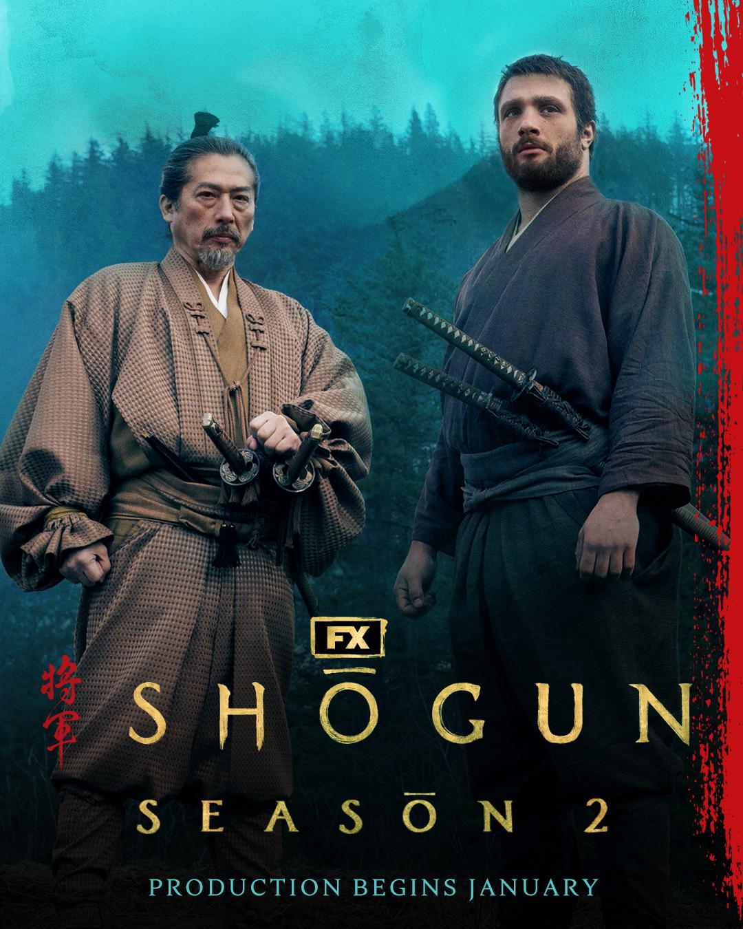 10年後を描く『SHOGUN 将軍』シーズン2、撮影開始日が決定