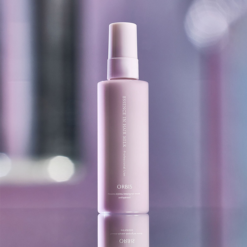 オルビス」“エッセンスインヘアミルク”のプレミアムなサロン専売