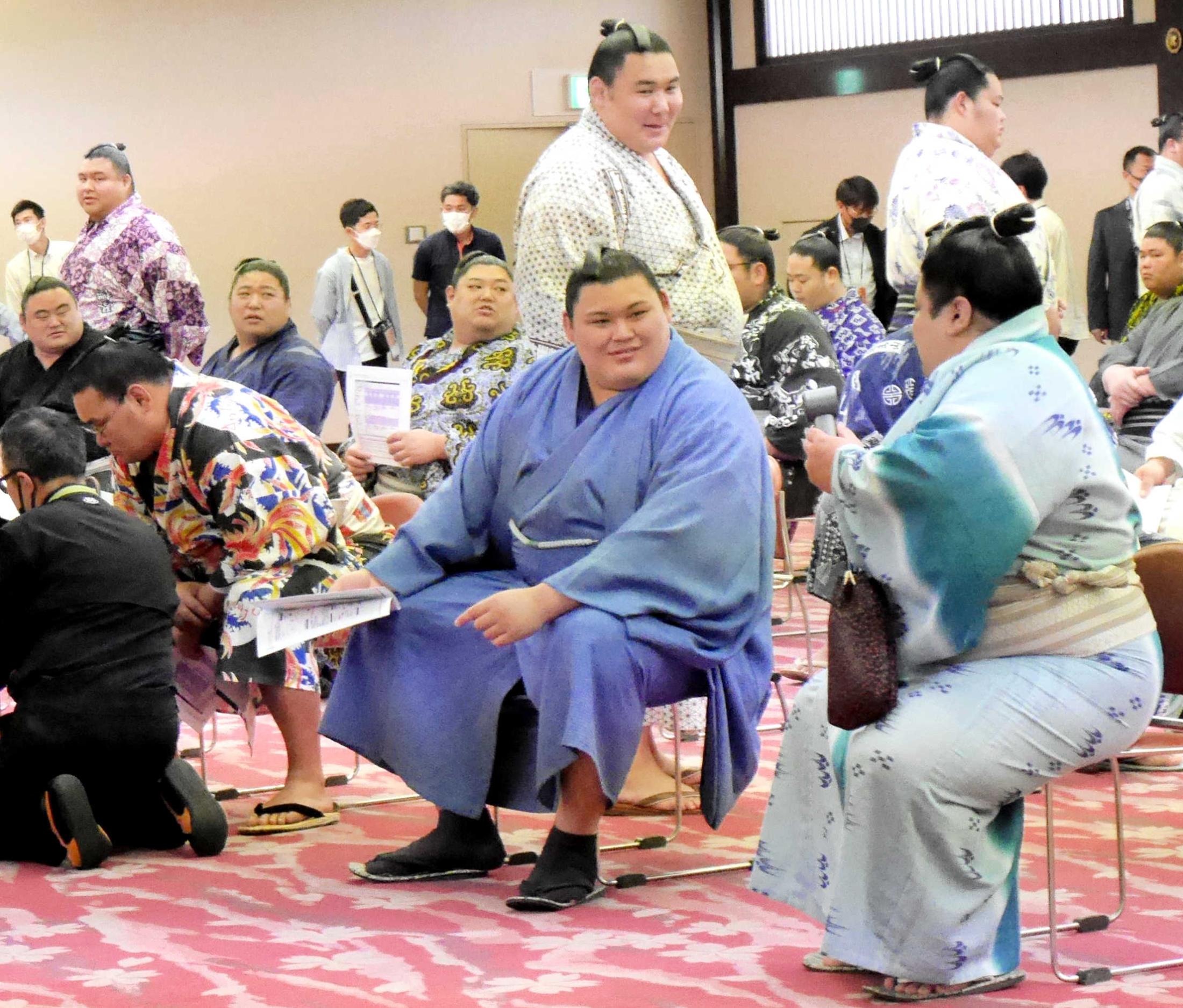 大の里 幕内最重量191キロ 綱とりへ自然体「深く考えすぎず