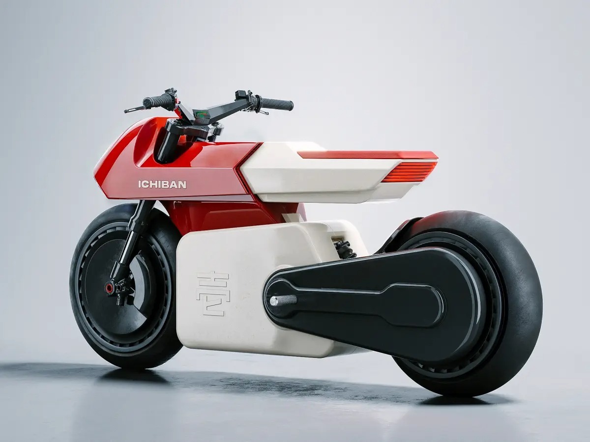 アキラ的近未来デザイン×リッター級パワーの電動バイク「Ichiban