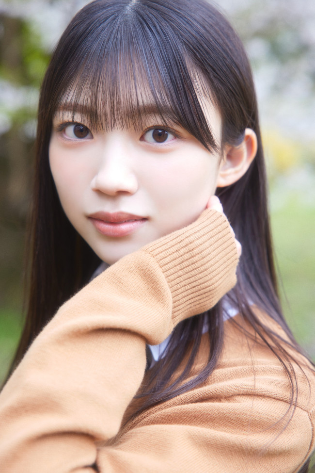 櫻坂46 佐藤愛桜 直筆 サイン 生写真 ヨリ 四期生お披露目制服 4
