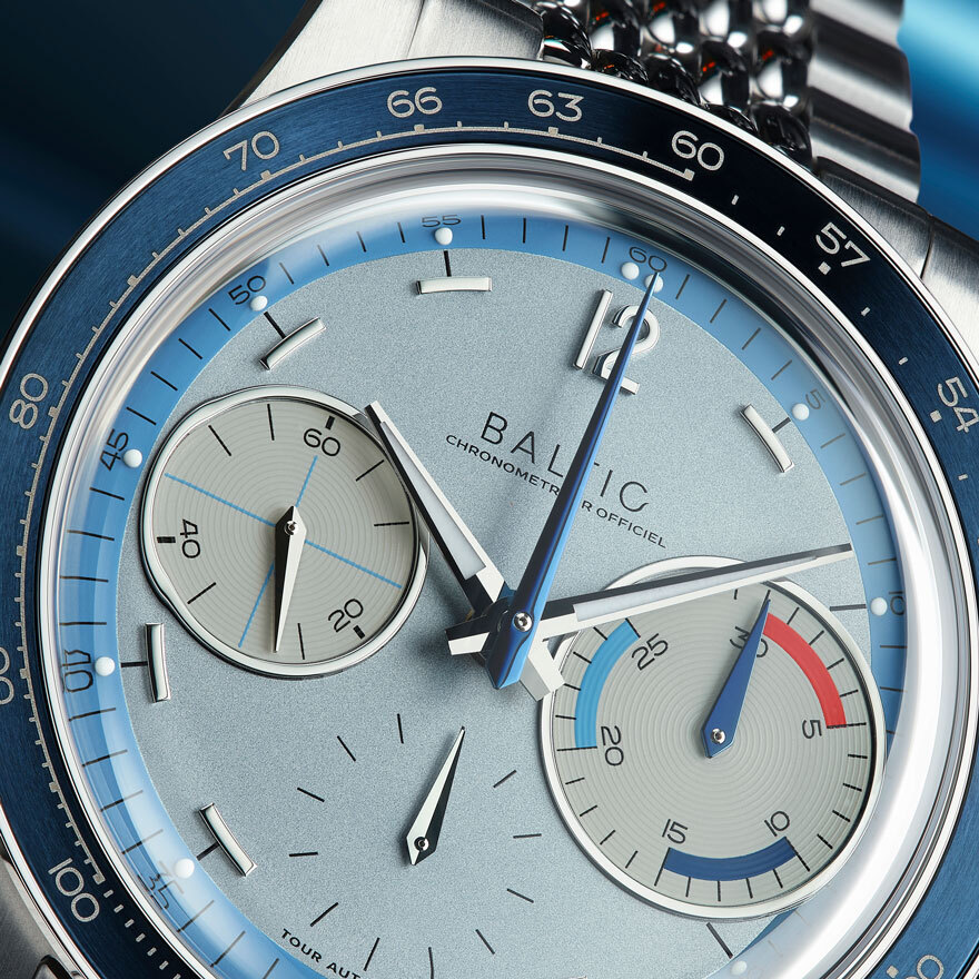 70年代レーシングクロノグラフをイメージ、100m防水“数量限定