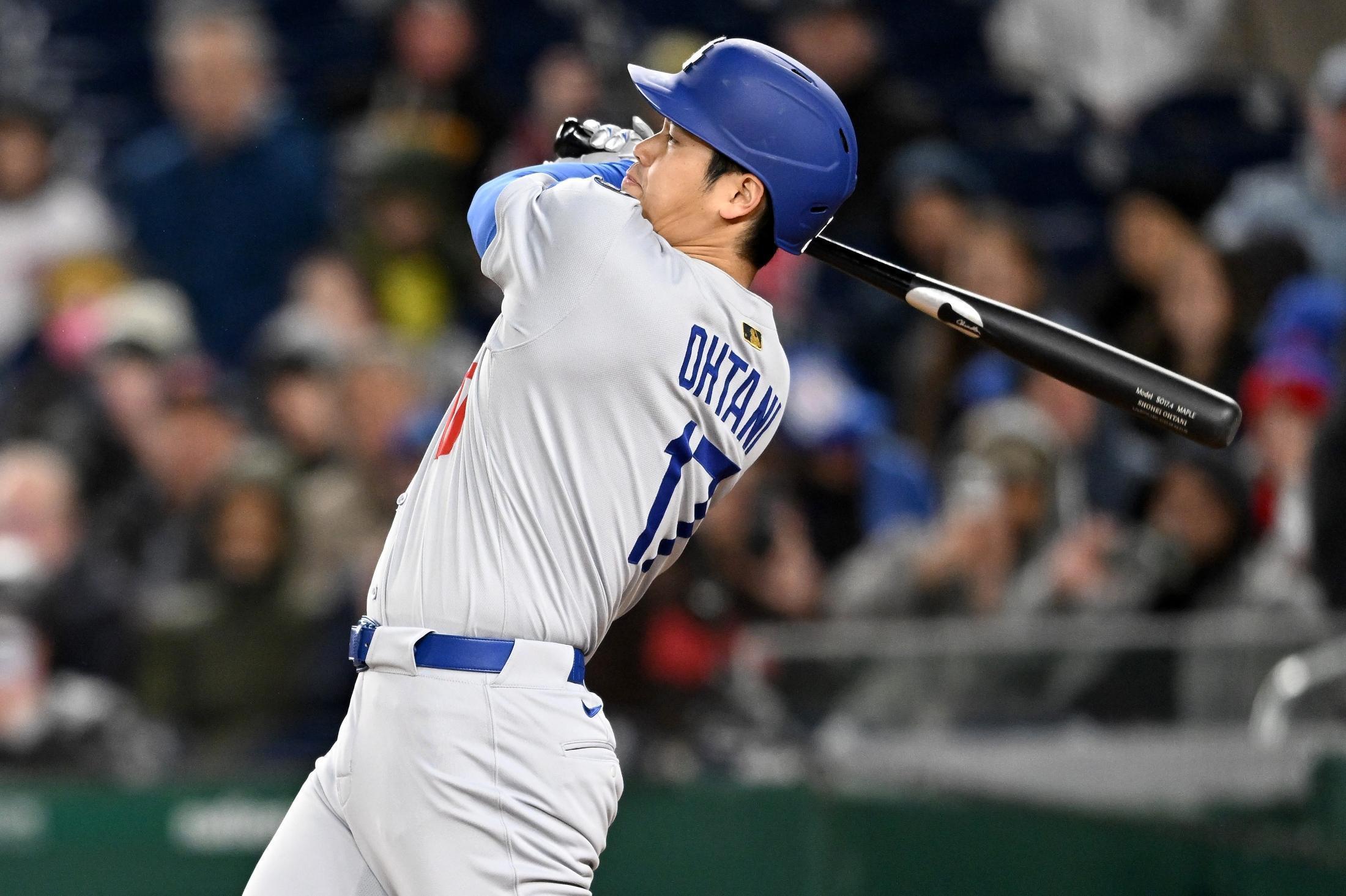 大谷翔平、8号勝ち越し本塁打！降雨で3時間6分遅れも…佐々木朗希