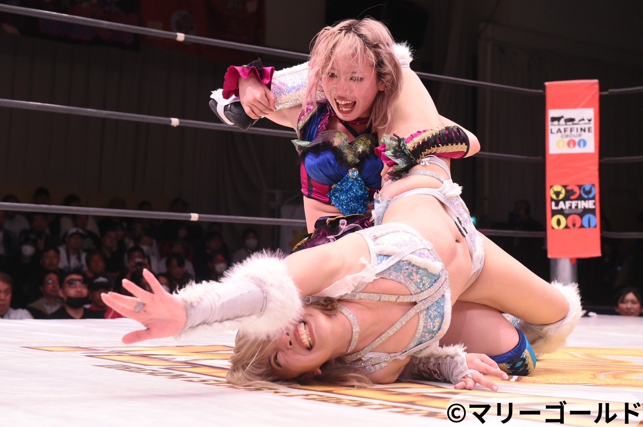 マリーゴールド】桜井麻衣、松井珠紗からUN王座V4！「ほんとは