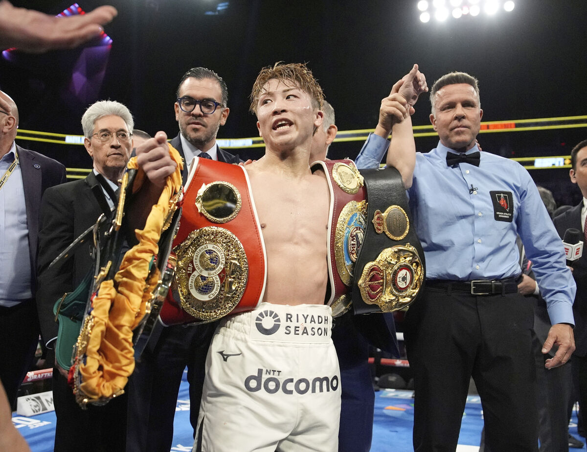 井上尚弥、8回TKOで4団体統一王座4度目防衛！世界戦KO数
