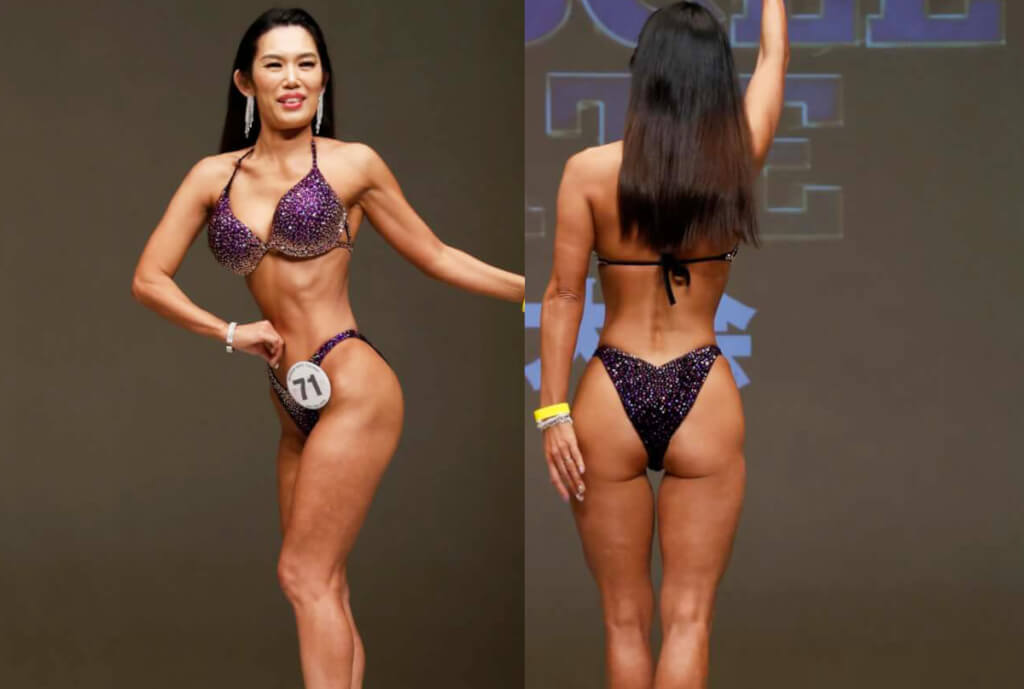 Glamfit♡コンテストビキニ】大会用キラキラビキニ