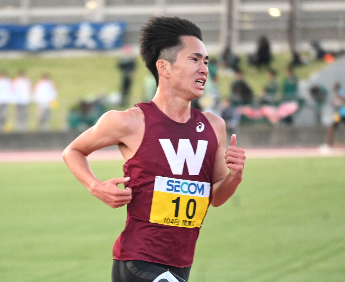 1部1万Mで山梨学院大のムトゥクが優勝 早大の山口智規が日本