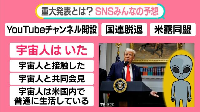 トランプ大統領「地球を揺るがす」予告　「関税」ではない？　“重大発表”過去にも…　【#みんなのギモン】