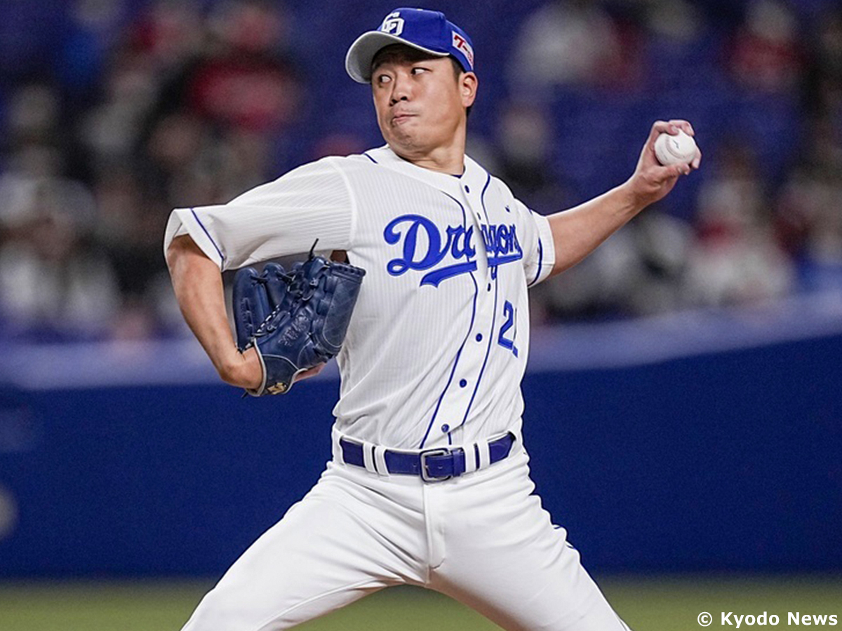 中日・大野雄大、昨年8月以来の勝ち星となる好投も…館山氏「まだ