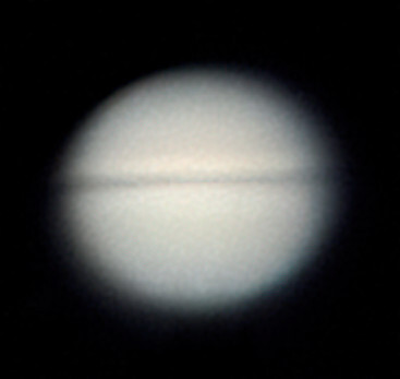 土星の輪が消えた？　「環の消失」現象、岡山のアマチュア天文家が撮影に成功(山陽新聞デジタル)