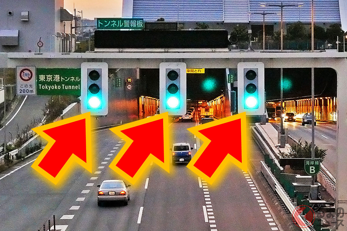 絶対的な信頼 高速道路トンネル前の「謎の信号」 普段は「ほぼ 設置の理由は？ その他