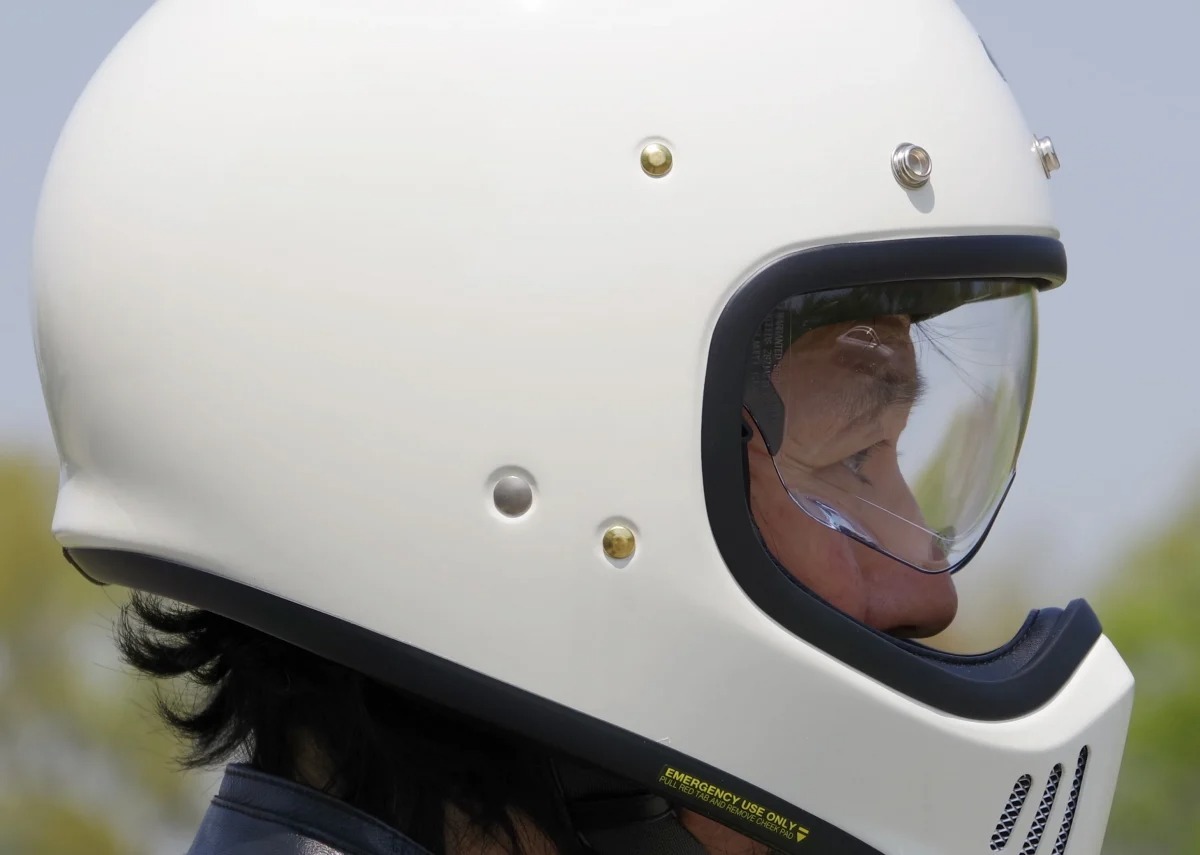 SHOEI EX-ZERO インプレ】インナーシールドが快適、ビンテージ