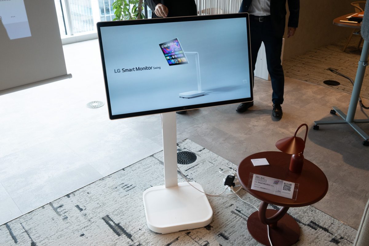 LG、“新発想”自在なスタンド搭載のスマートモニター「LG Smart LG、“新発想”自在なスタンド搭載のスマートモニター「LG Smart