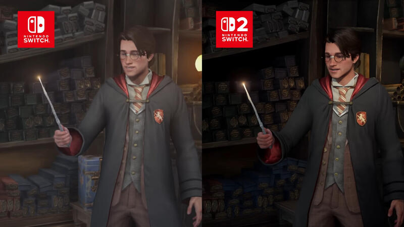 ホグワーツ・レガシー』スイッチ2版とスイッチ版の比較動画
