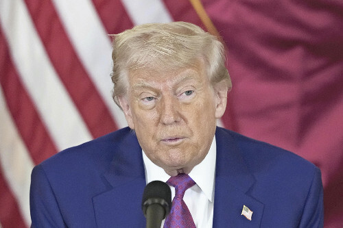 トランプ政権のジャンボ機受領計画に「プーチンも驚くほどの腐敗」批判、本人は「無料で手にできるのになぜ…」