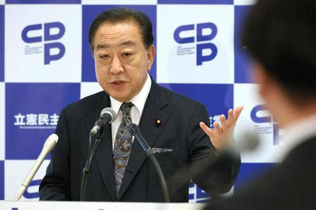 立憲、食料品の消費税ゼロ%は来年4月から　先に給付金1人2万円