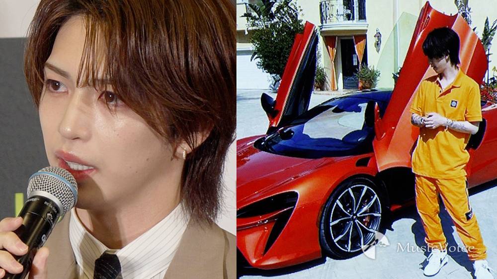 岩橋玄樹、愛車マクラーレン「アルトゥーラ」を公開!「目立ちたい」というポップスターの本音とは?