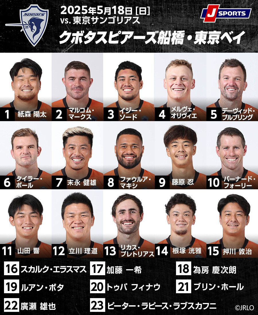 サントリーサンゴリアスvsクボタスピアーズ　BA2枚 試合情報】4/13 クボタスピアーズvs東京サントリーサンゴリアス