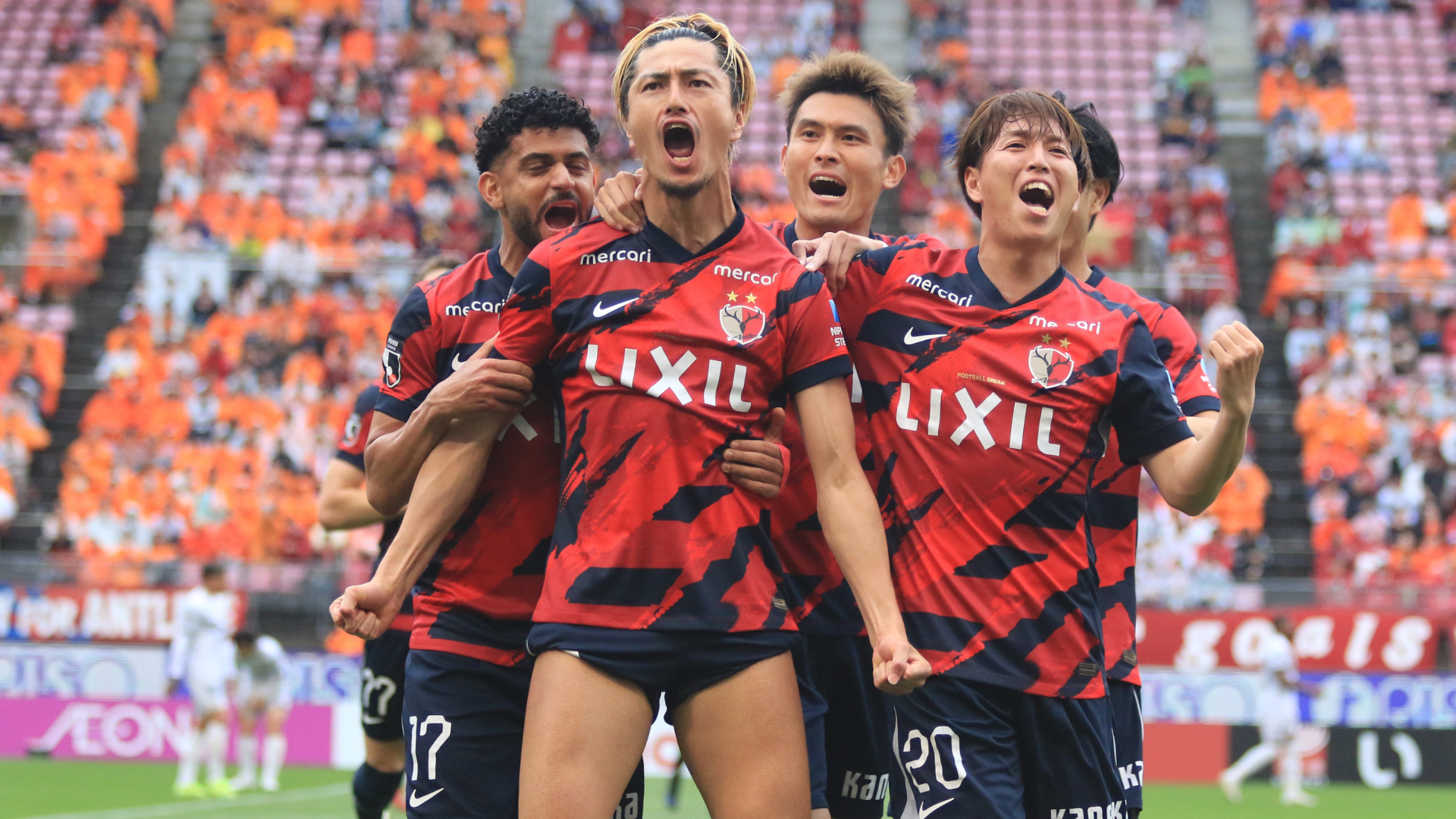 立ち上がりの鈴木優磨のゴールが決勝弾。逃げ切った鹿島が7連勝