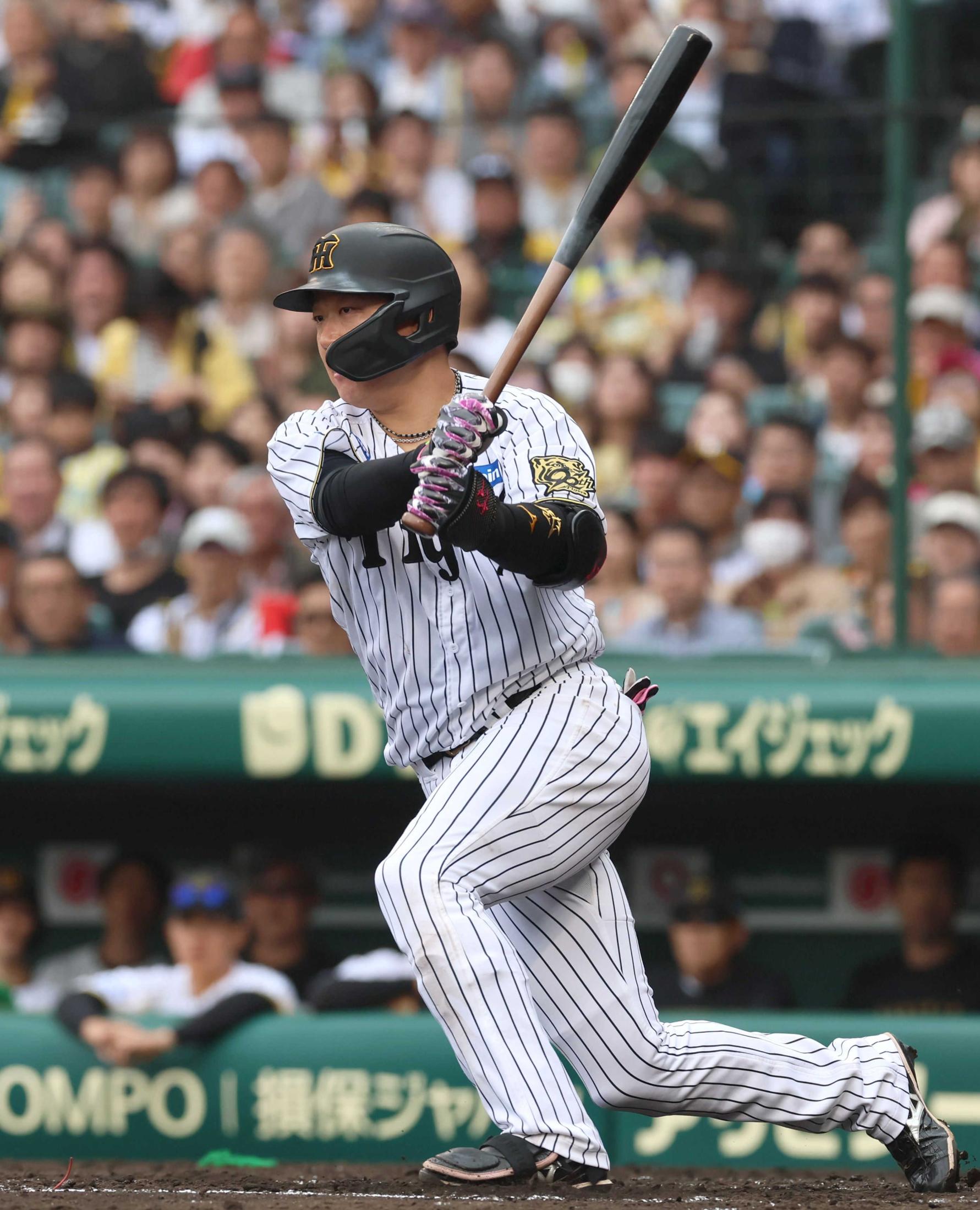 阪神タイガース 大山選手 実使用バット