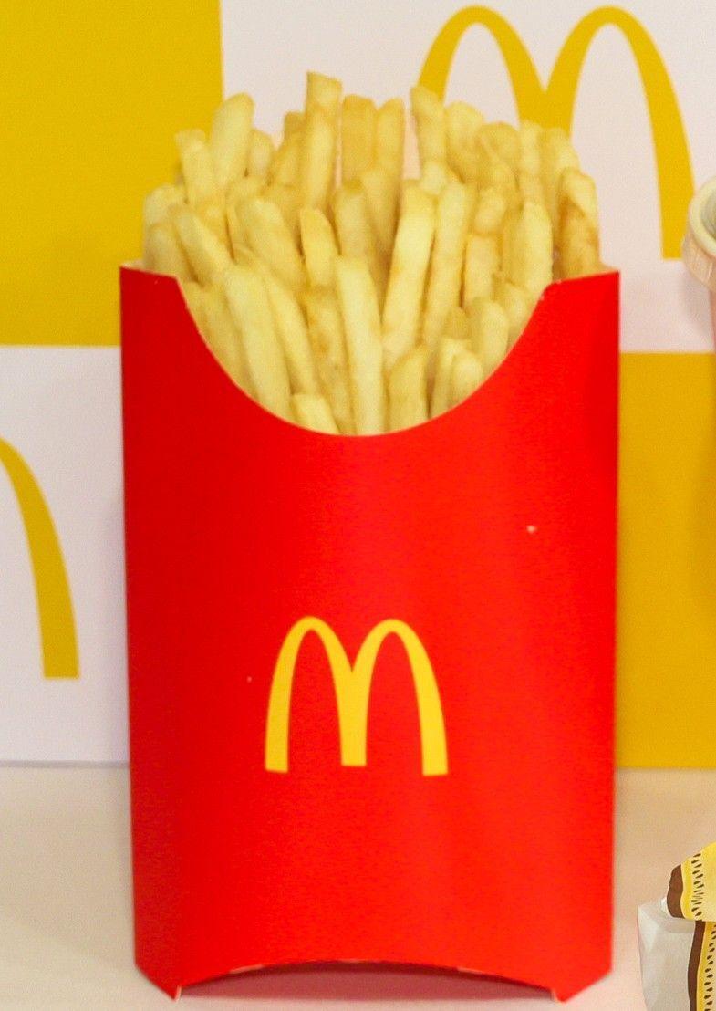 マックフライドポテト　月形　レア マクドナルド、フライドポテトは当面「S」のみ販売(14/12/15