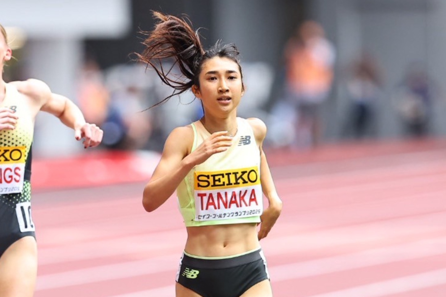 田中希実が1500メートル2位。1時間40分前に3000メートルのPM