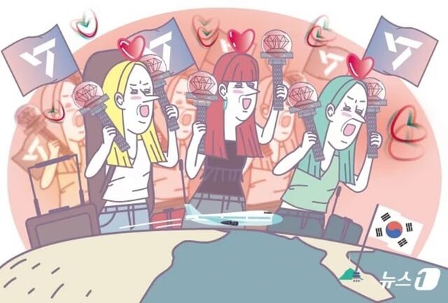 K-POPファン集団、韓国観光の主役に…韓流グループ「デビュー10周年」が牽引 K-POPファン集団、韓国観光の主役に…韓流グループ「デビュー10周年」が牽引