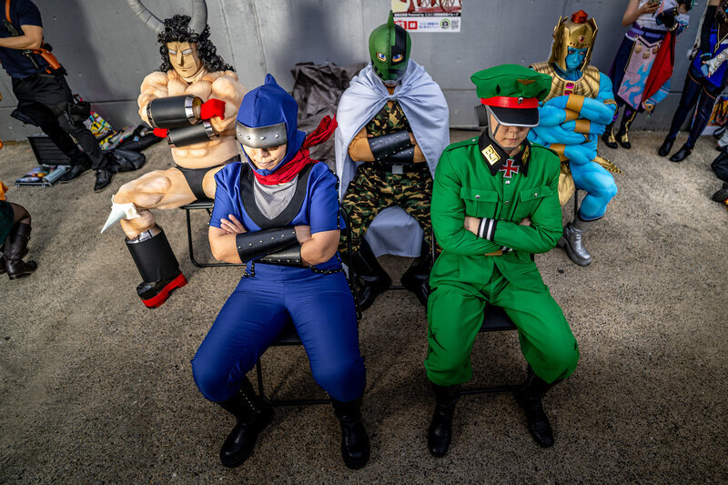 【コスプレ】ニコニコ超会議で「キン肉マン」超人血盟軍だと！？「なんという冷静で的確な判断力なんだ」【写真8枚】（インサイド） - Yahoo!ニュース