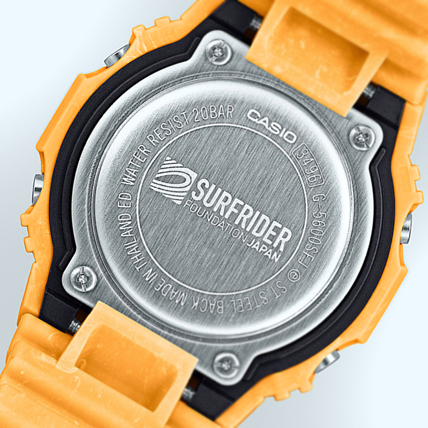 G-SHOCK”が「サーフライダーファウンデーション」とのコラボ