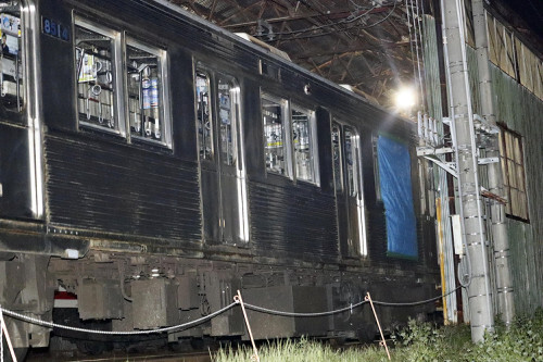 強風で飛ばされた建材パイプが列車に衝突か、乗客の会社員死亡・２人けが…長野・須坂の長野電鉄