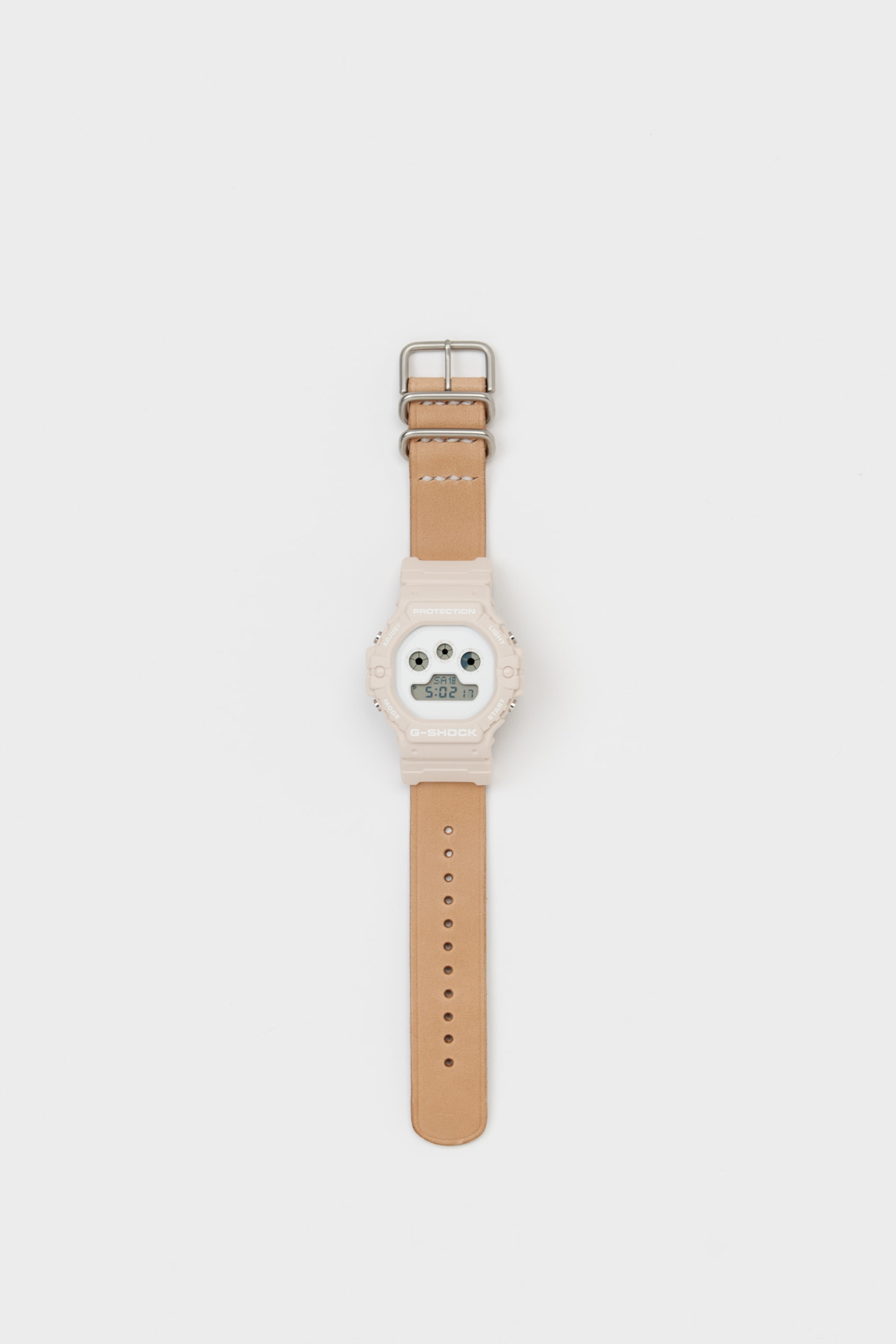 カシオ ジーショック x エンダースキーマ DW-5900 ナチュラル hender-scheme-g-shock-dw-5900-