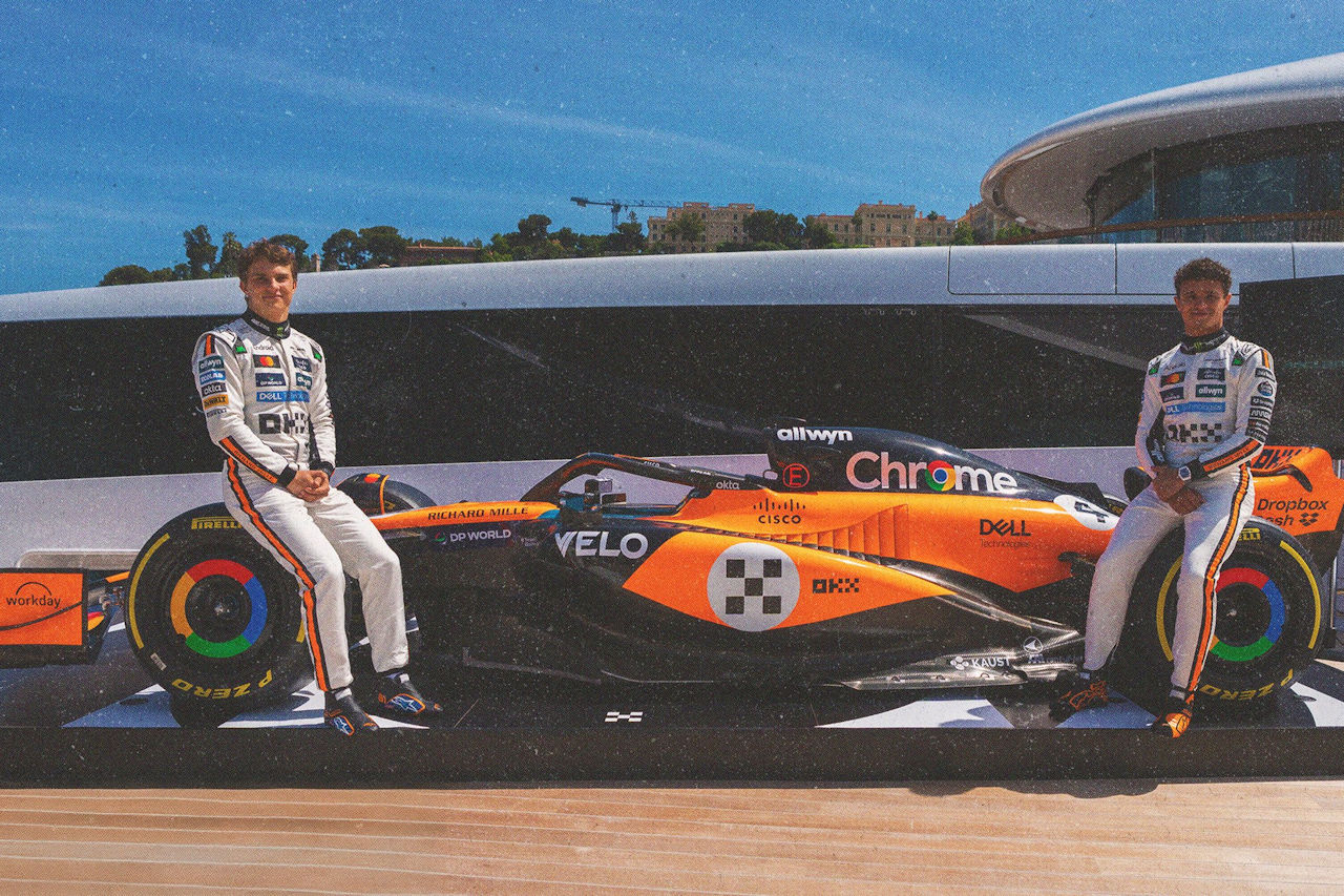 2025Monaco F1GP 限定セット マクラーレン、モナコ＆スペインで使用するスペシャルカラー