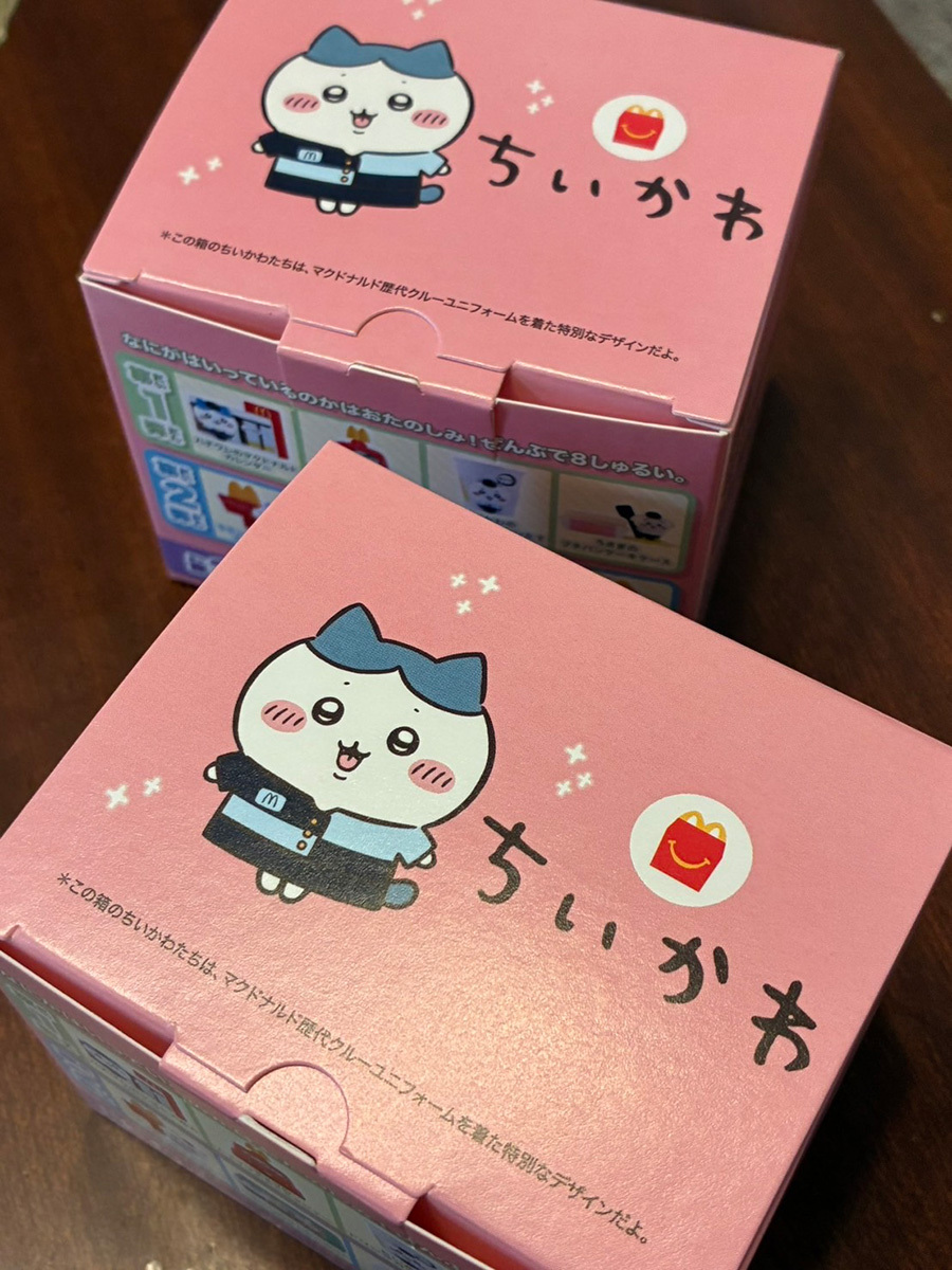 ちいかわ＆マイクラ」マクドナルドのハッピーセット大量買い占め