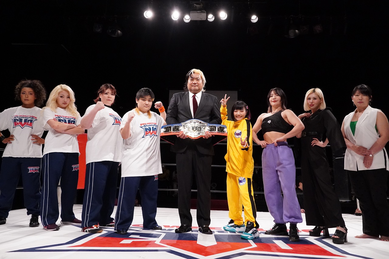プロレスリングEvolutionが女子王座を新設！初代王者決定