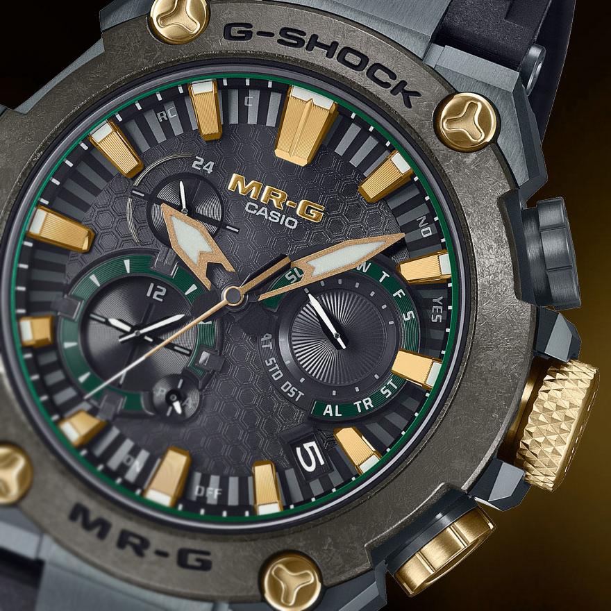 その他 Mr.G イエローが映えるメタル仕様の耐衝撃ダイバーズウオッチ | CASIO