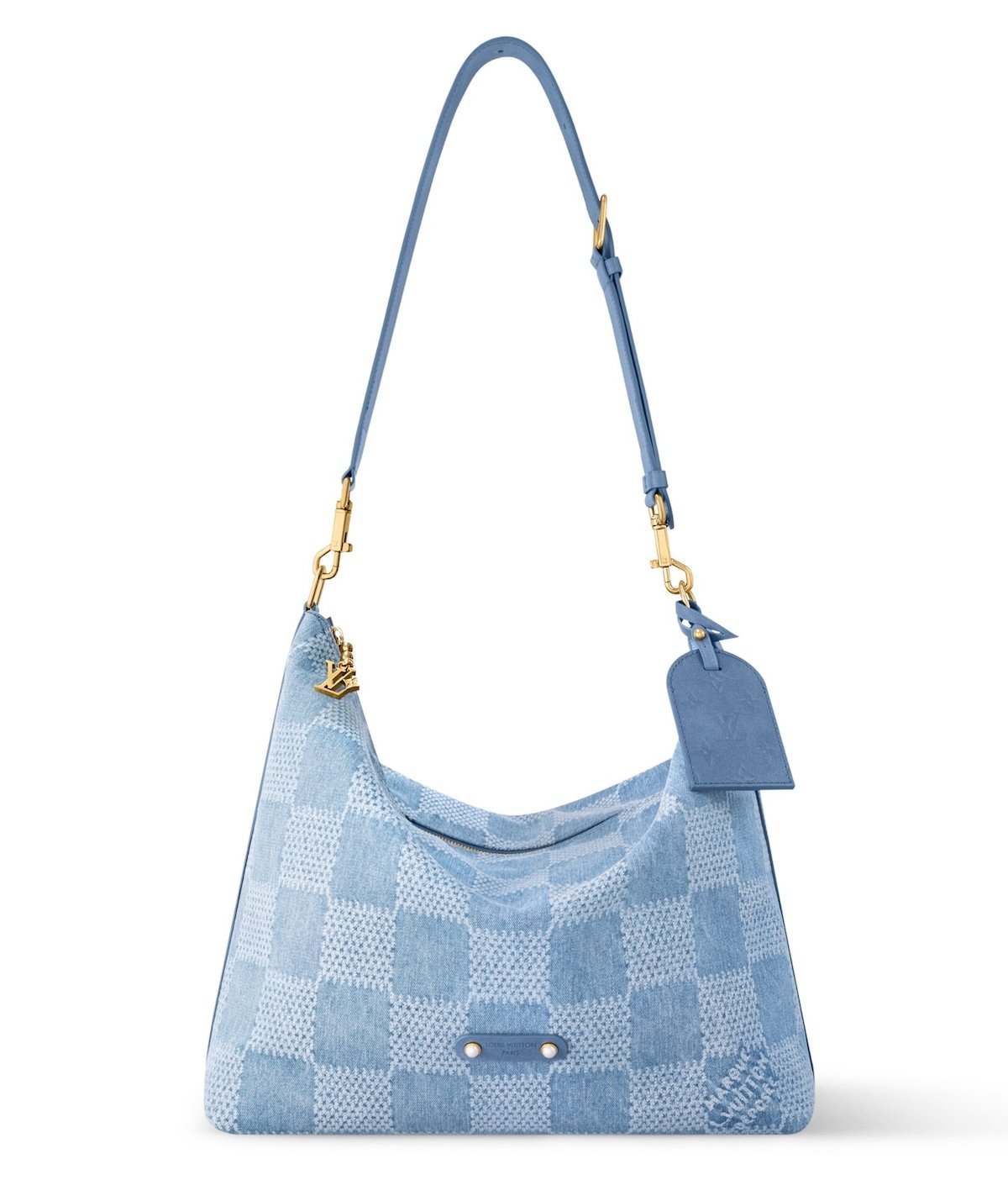 旬のデニム☆LOUIS VUITTON☆バガボンド ホーボー ダミエデニム セットが◎】LOUIS VUITTON ダミエデニムスケートパンツ パンツ