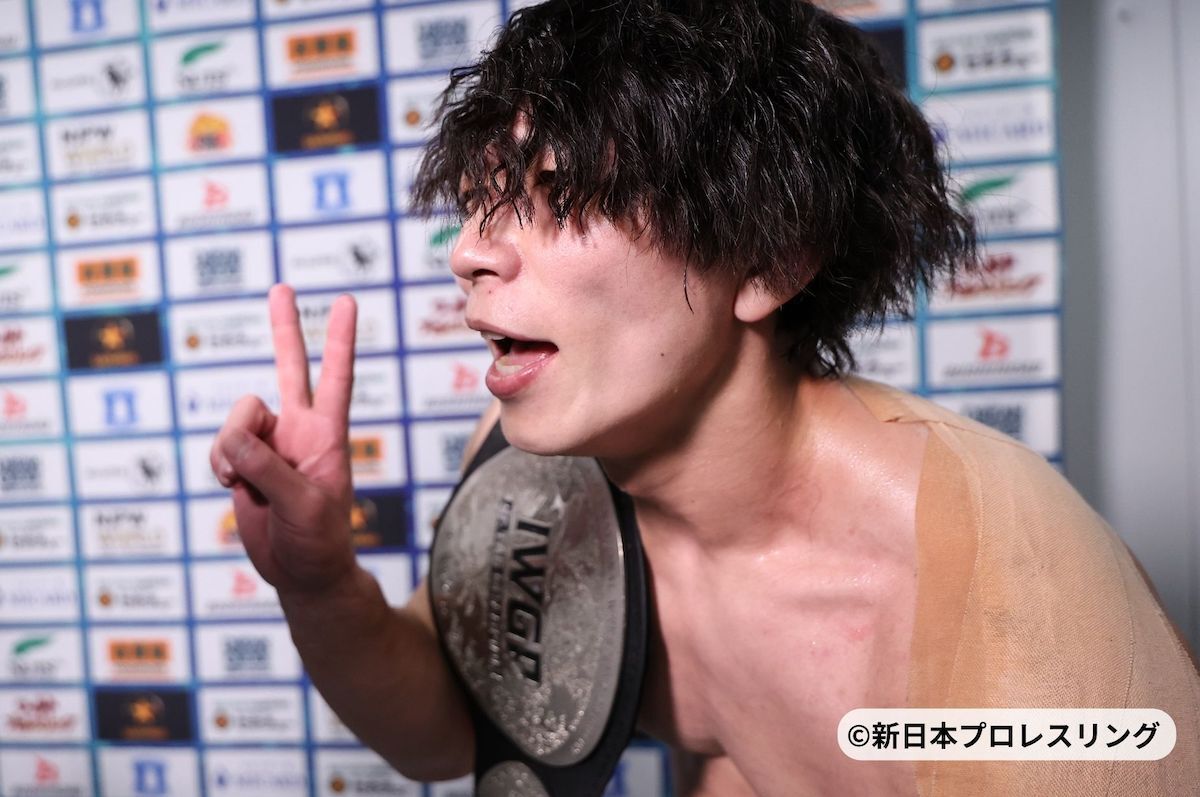 新日本BOSJ】YOHが新星ニック・ウェインを下し勝ち点8、最後は