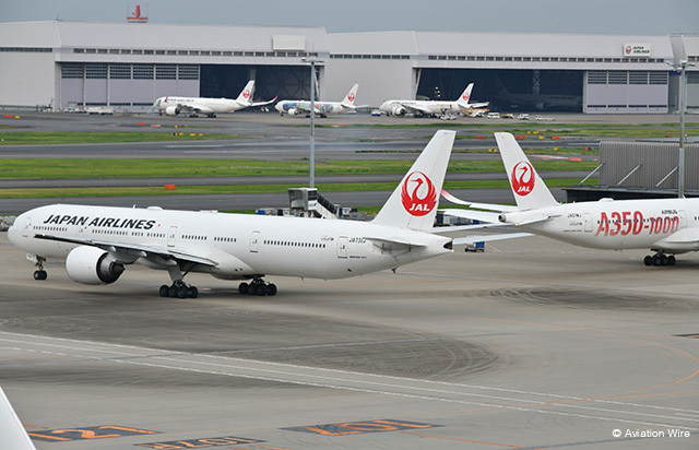JAL 777-300ER初号機、羽田発最終便が上海へ LAから変更、5/27