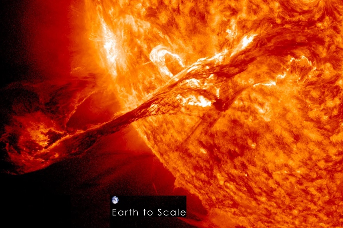 巨大太陽嵐の新たな最悪シナリオ、科学者が警鐘 衛星観測史上