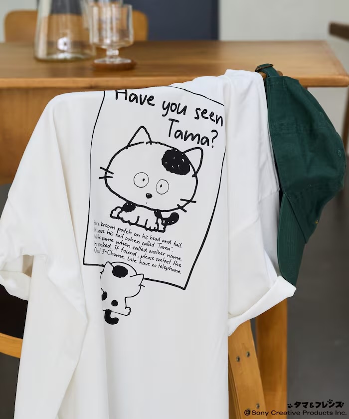 タマ＆フレンズの別注TシャツがFREAK'S STOREから発売！大人が