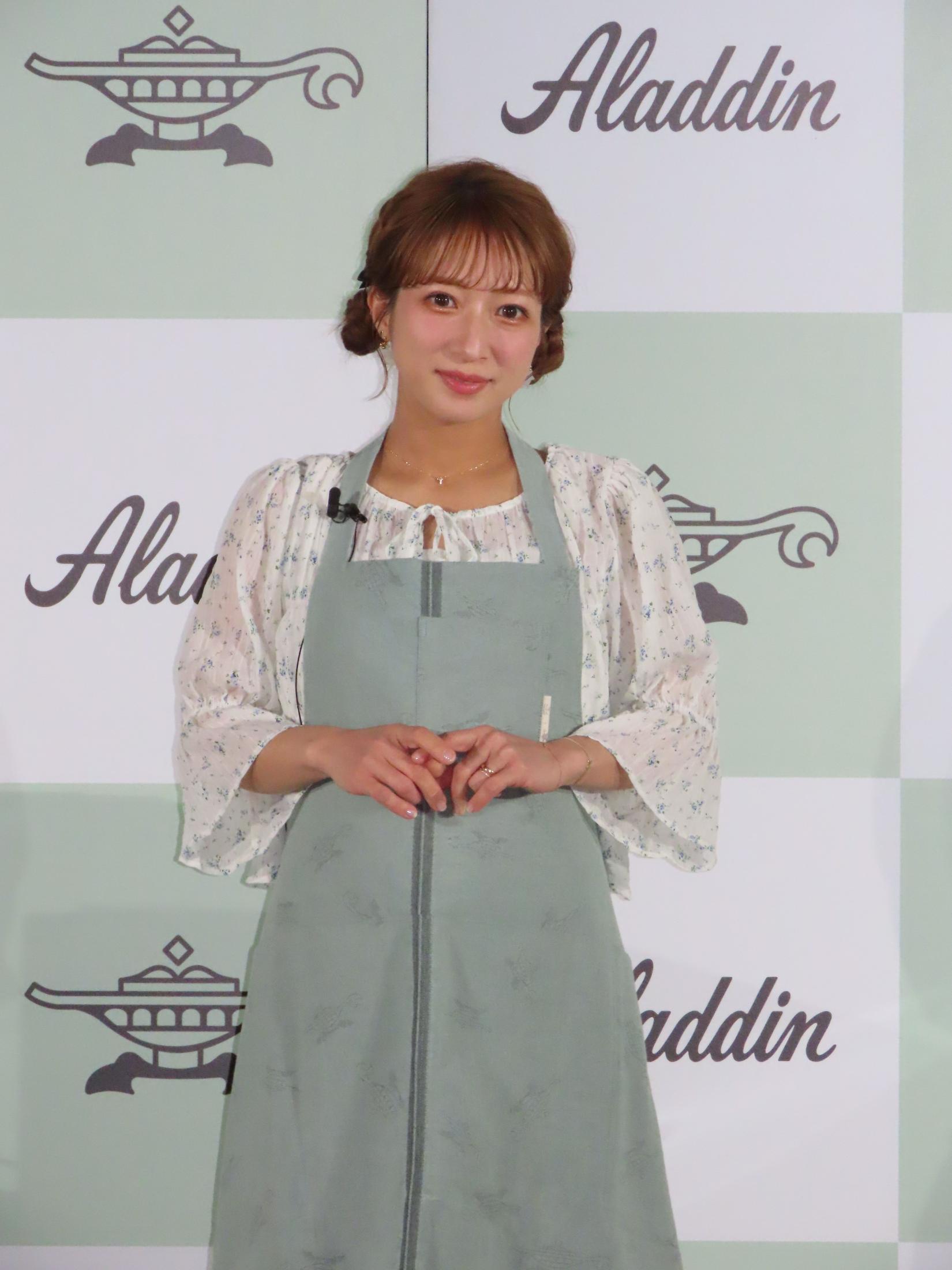 辻希美　エプロン　辻ちゃん 辻希美プロデュースのコットンガーゼエプロンがライフスタイル