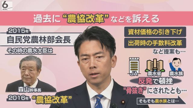 【小泉新大臣”立ちはだかる壁”】　農水族「JAの組織票がほしい」、農水省「予算をつけてほしい」、JA「目指す農政を実現したい」コメ価格下がらないのは「鉄のトライアングル」のせい？　政治ジャーナリスト・後藤謙次氏　解説