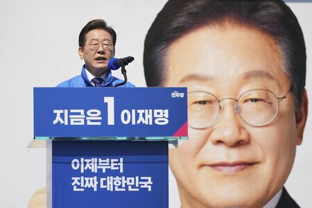 李在明候補の「反日」、再び…大統領選まで1週間、支持率急落で隠せぬ焦り
