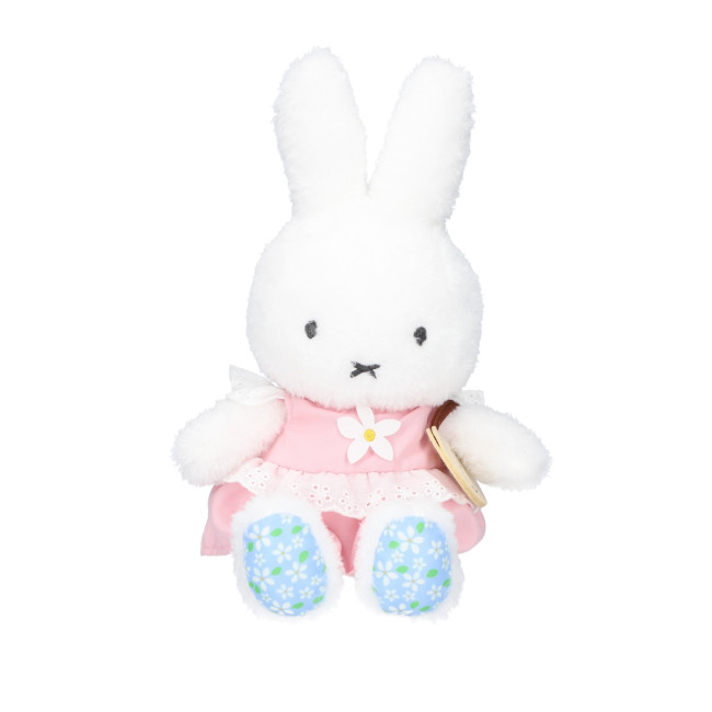 miffy - 【新品2点セット】フラワーミッフィー　着せかえお洋服　ジャスミン　ブルー/ピンク Flower Miffy 着せかえほわほわぬいぐるみ ジャスミン＆着せかえ