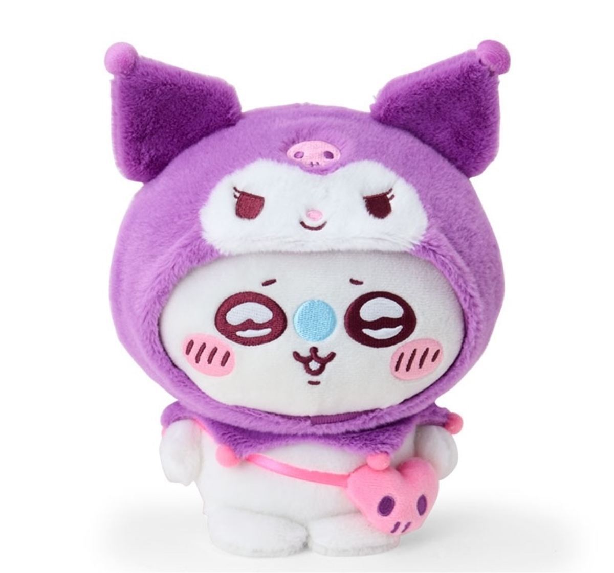 ちいかわ サンリオ マスコットホルダー ハチワレ モモンガ