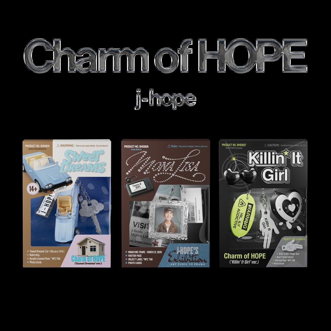 BTSのJ-HOPE、キーリング型アルバム「Charm of HOPE」を7月11日