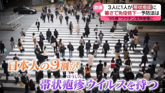 「二度と嫌。痛いなんてもんじゃない」3人に1人が「帯状疱疹」に…これからの季節は免疫力低下に要注意『every.特集』