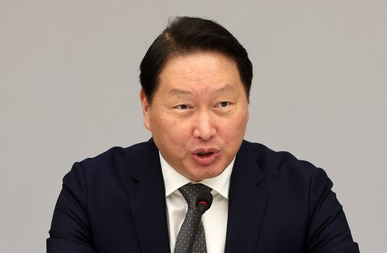 ＳＫグループの崔泰源会長「韓日の半導体生態系を統合したい」…米ＬＮＧ「共同購買」の提案も